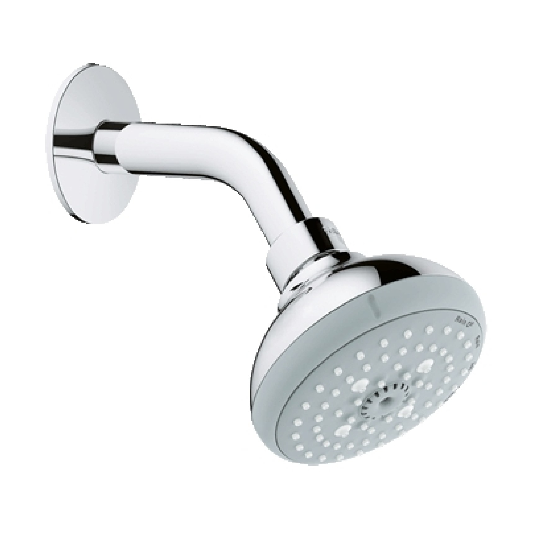 Верхний душ GROHE Tempesta New IV с кронштейном, 9,5 л/мин, хром 27870001