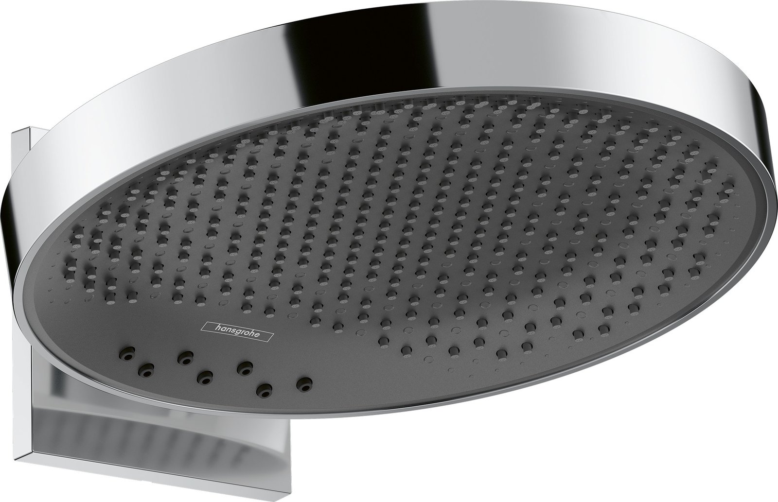 Верхний душ 360, с настенным креплением, хром Hansgrohe Rainfinity 26234000