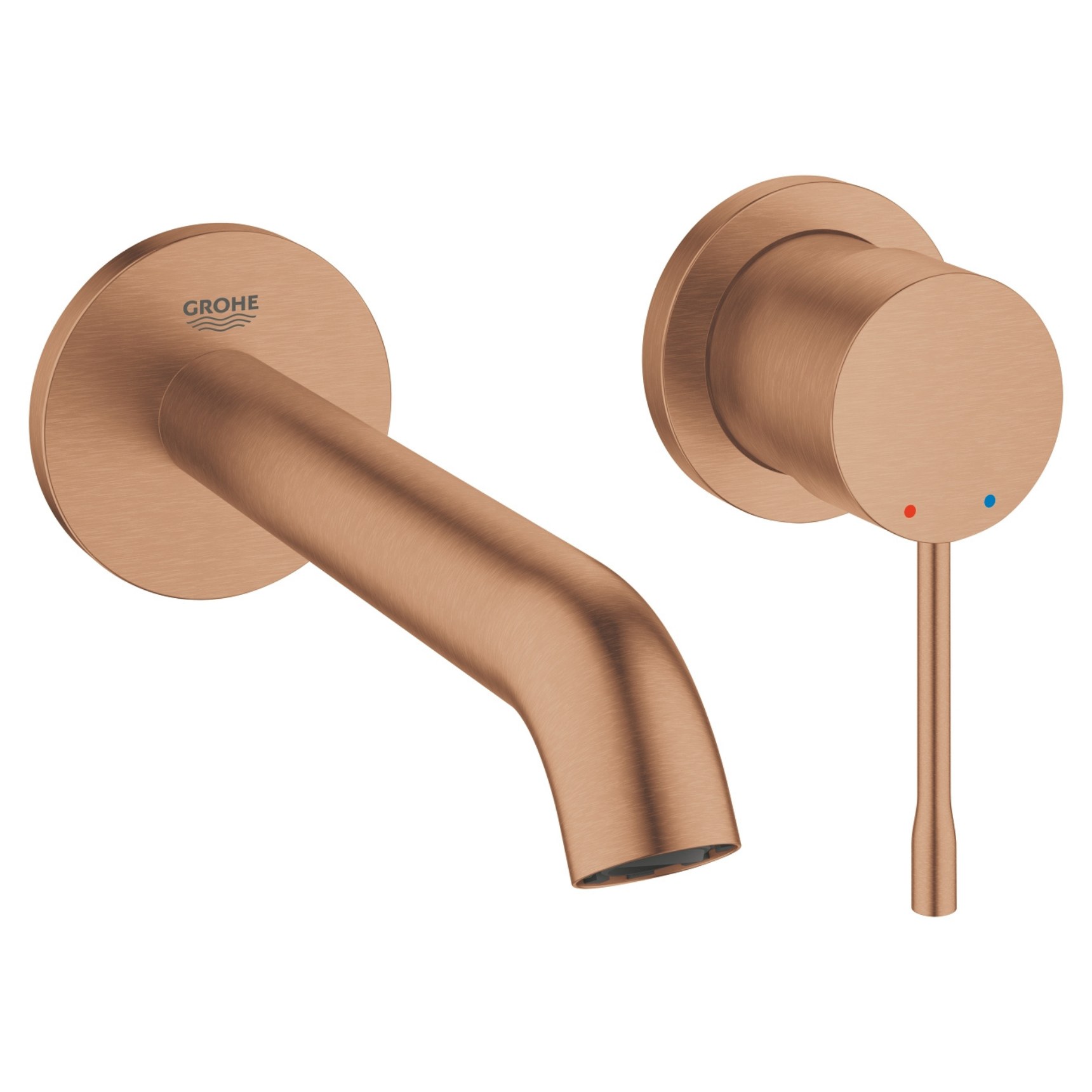 Внешняя часть смесителя для раковины GROHE Essence,на 2 отверстия, теплый закат матовый 29192DL1