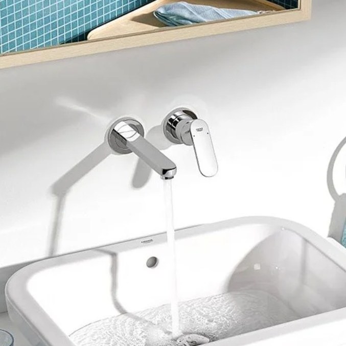 Внешняя часть смесителя для раковины GROHE Eurosmart Cosmopolitan, на два отверстия, хром 19381000