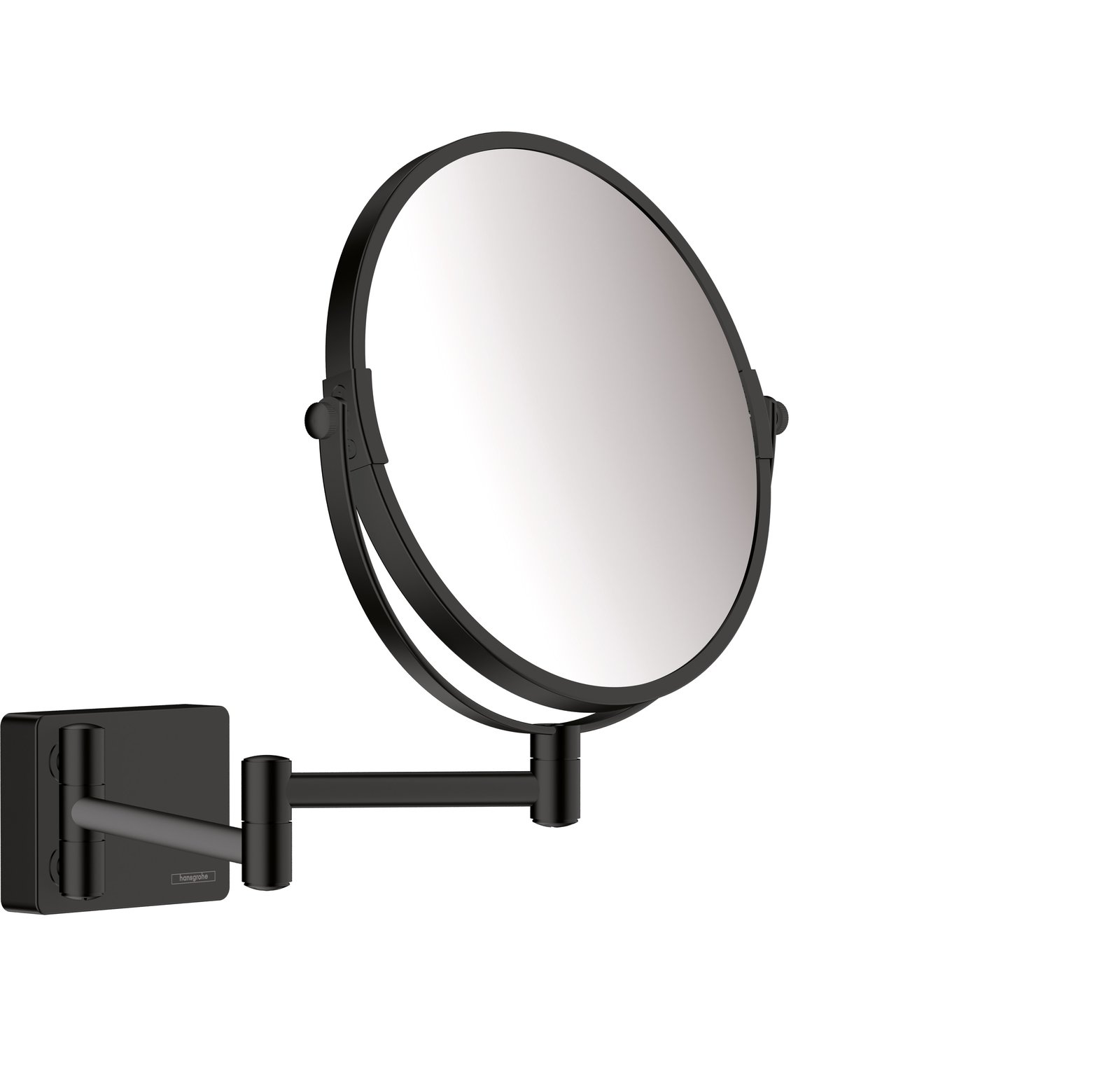 Зеркало косметическое, черный Hansgrohe AddStoris 41791670