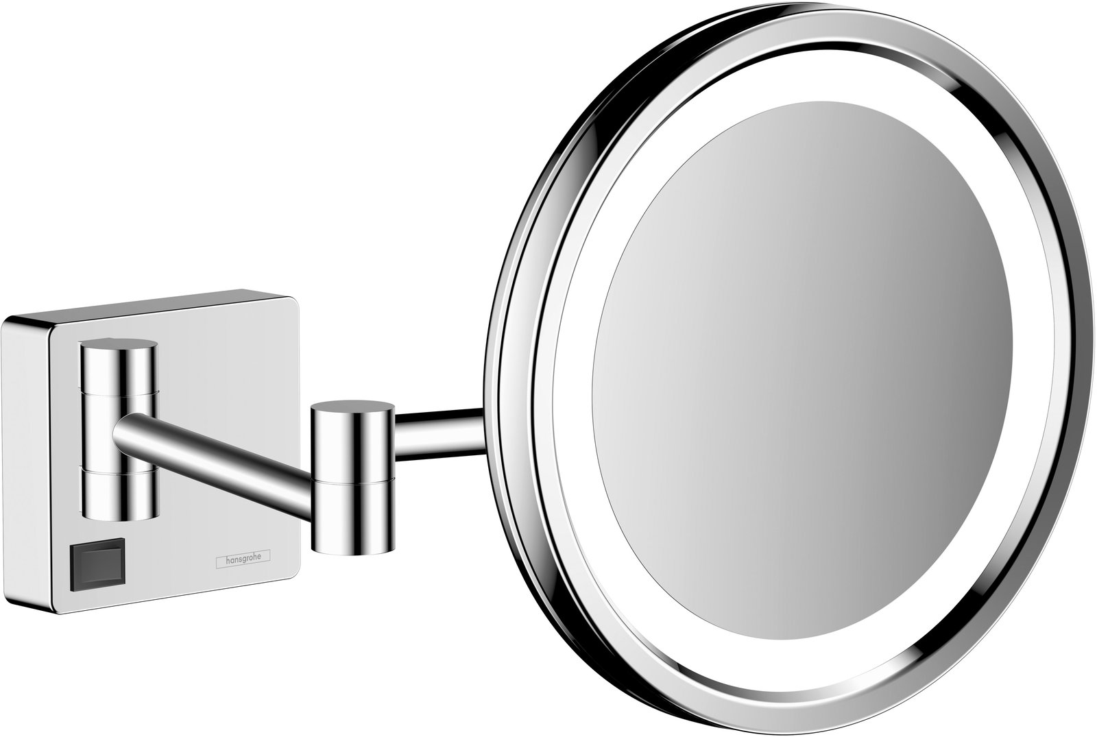 Зеркало косметическое с подсветкой, хром Hansgrohe AddStoris 41790000