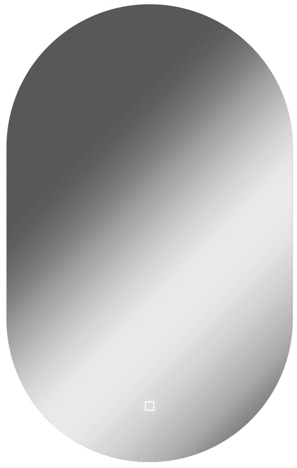 Зеркало Остин OV 800х500 LED Sansa (Дакка) Домино