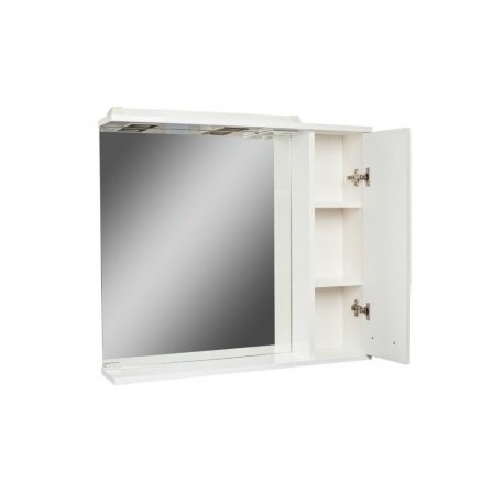 Зеркало-шкаф, правый Домино Cube - 75, артикул DC5009HZ (Россия)